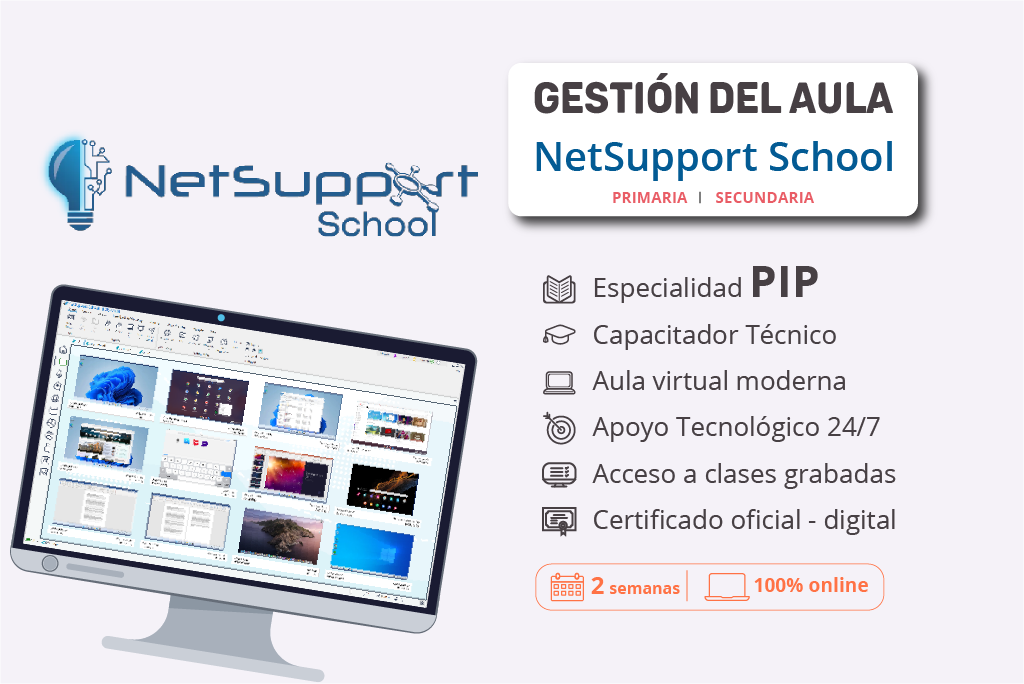Gestión del Aula Digital con NetSupport School