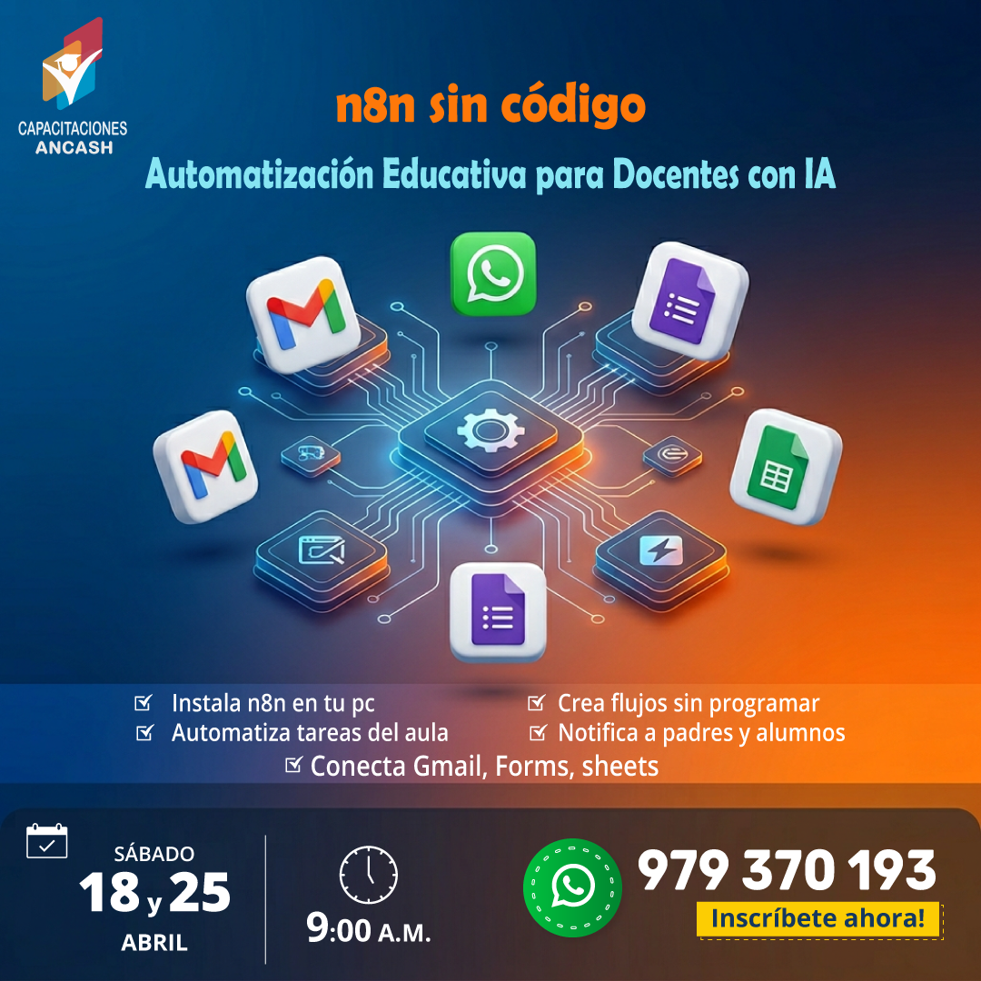 n8n sin Código: Automatización Educativa para Docente con IA